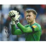Bailey Peacock-Farrell Signed Leeds United 8x10 Photo . Good Condition. All signed pieces come