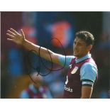 Tommy Elphick Signed Aston Villa 8x10 Photo . Good Condition. All signed pieces come with a