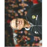 Marcelo Bielsa Signed Leeds United 8x10 Photo . Good Condition. All signed pieces come with a