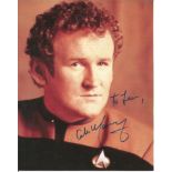 Colm Meaney signed 10x8 colour photo from Star Trek. Good Condition. All signed pieces come with a