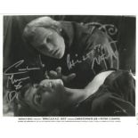 Hammer Horror Dracula A.D. dual signed 10x8 photo. This beautiful hand signed photo depicts
