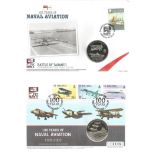Naval and RAF cover collection. Includes 8 first day, commemorative and coin covers relating to