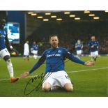 Gylfi Sigurdsson Signed Everton 8x10 Photo. Good Condition. All signed pieces come with a