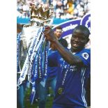 N'golo Kante Signed Chelsea 8x12 Photo. Good Condition. All signed pieces come with a Certificate of