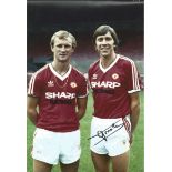 Football Autographed 12 x 8 photo, depicting Manchester United's new signings Peter Bodak and Arnold