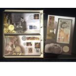 Royalty coin and note FDC collection. 19 covers of which 7 are signed. Signatures include Countess