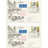 1971 Rare Rugby Union Centenary FDCs collection. They are scarce Rugby Football linked covers to