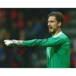 Kevin Trapp Signed Germany 8x10 Photo. Good Condition Est.
