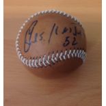 Cuba Baseball signed by two of the greatest Cubans to play Major League Baseball Yoenis Cespedes and