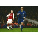 Eden Hazard Signed Chelsea 8x12 Photo. Good Condition Est.