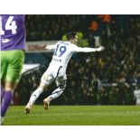 Pablo Hernandez Signed Leeds United 8x10 Photo. Good Condition Est.