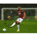 Ryan Fredericks Signed West Ham United 8x10 Photo. Good Condition Est.