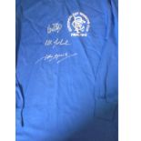 Football Rangers commemorative 1972 European Cup Winner Cup shirt signed by Willie Johnston, John