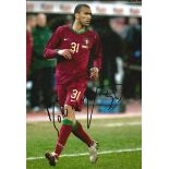 Football José Bosingwa 12x8 signed colour photo pictured playing for Portugal. Good condition Est.