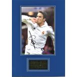 Football Raul signed 16x12 colour photo of the Real Madrid and Spain legend. Good condition Est.