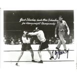 Boxing Max Schmeling 8x10 signed b/w photo. Good condition Est.