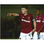 Declan Rice Signed West Ham United 8x10 Photo. Good Condition Est.