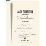 Football Jack Charlton hardback book The Autobiography signed inside by the England 1966 hero