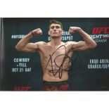 UFC Steven Thompson 12x8 signed colour photo. Stephen "Wonderboy" Thompson(born February 11, 1983)