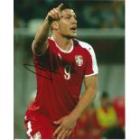 Luka Jovic Signed Serbia 8x10 Photo. Good Condition Est.