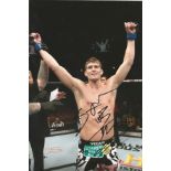 UFC Darren Till 8x12 signed colour photo. English mixed martial artist and former Muay Thai