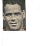 Football Legends Billy Liddell 4x4 signed b/w newspaper photo. William Beveridge Liddell (10 January