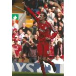 Football Peter Crouch 12x8 signed colour photo pictured during his time at Liverpool. Good condition