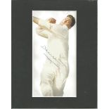 Cricket Jimmy Anderson 12x8 signature piece includes colour photo and signed album page both mounted