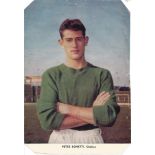 Football Legends Peter Bonetti 10x7 signed colour magazine photo. Good condition Est.