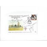 Cricket Somerset C. C. C commemorating 100 years of county cricket 1891-1991 cover signed by Richard