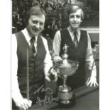 Terry Griffiths Snooker genuine authentic signed 10x8 b/w photo. Good condition Est.