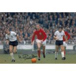 Col Photo 12 X 8, Depicting England Centre-Half Jack Charlton In A Race For The Ball With West