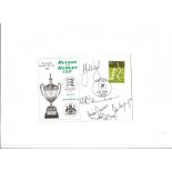 Cricket Benson and Hedges Cup Final 1989 cover Essex C. C. C v Nottinghamshire C. C. C signed by