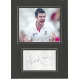 Cricket Darren Gough signed 10x8 mounted colour photo. Good condition Est.