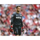 Lukasz Fabianski Signed West Ham United 8x10 Photo. Good Condition Est.