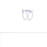 Cricket Mark Waugh 6x4 signed white card. Mark Edward Waugh AM (born 2 June 1965) is an Australian