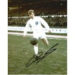 George Ross Signed 1970s Preston North End 8x10 Photo. Good Condition Est.