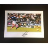 Football Alan Shearer signed 16x20 mounted colour photo pictured in action for Newcastle United.