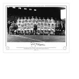 Limited Edition, 16" X 12", Only 75 Issued, Depicting Celtic's Squad Of Players Posing With