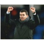 Javi Gracia Signed Watford 8x10 Photo. Good Condition Est.