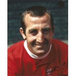 Football Gerry Byrne 10x8 signed colour photo. Gerald Byrne (29 August 1938 - 28 November 2015)