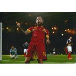 Steven Defour Signed Burnley & Belgium 8x12 Photo. Good Condition Est.