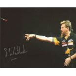 Simon Whitlock Darts genuine authentic signed 10x8 colour photo. Good condition Est.