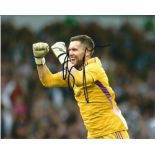 Ben Foster Signed Watford 8x10 Photo. Good Condition Est.