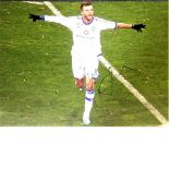 Football Andriy Yarmolenko 12x16 signed colour photo. Good condition Est.