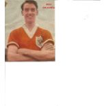 Football Legends Roy Gratrix Blackpool 4x3 signed colour magazine page. Roy Gratrix (9 February 1932