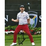 Andy Sullivan Signed Golf 8x10 Photo. Good Condition Est.