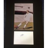 Football Alfredo Di Stefano 16x12 mounted signature piece include vintage colour photo and signed