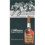 Horse Racing unsigned 1984 Hennessy Cognac Gold cup programme. Burrough Hill lad won the race