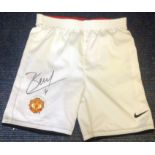 Football Manchester United shorts signed by Danny Blind. Good condition Est.